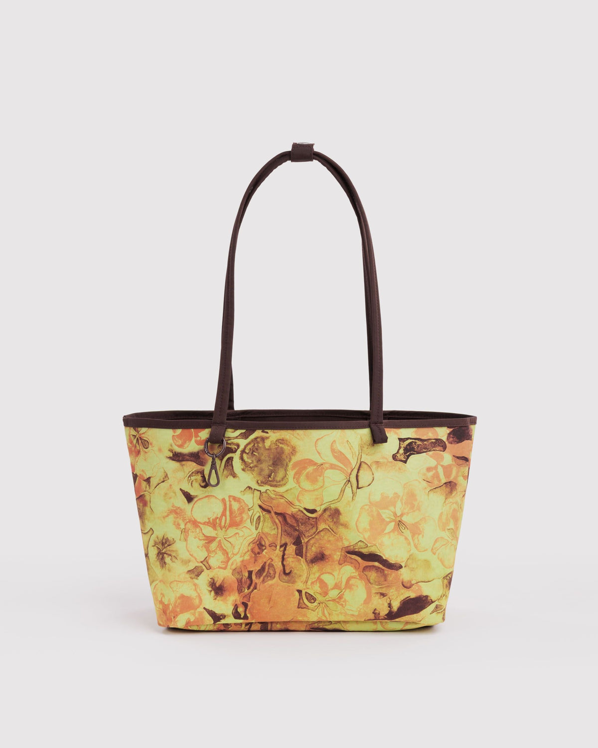 Medium Nylon Reversible Tote - Nasturtiums Ruth Asawa