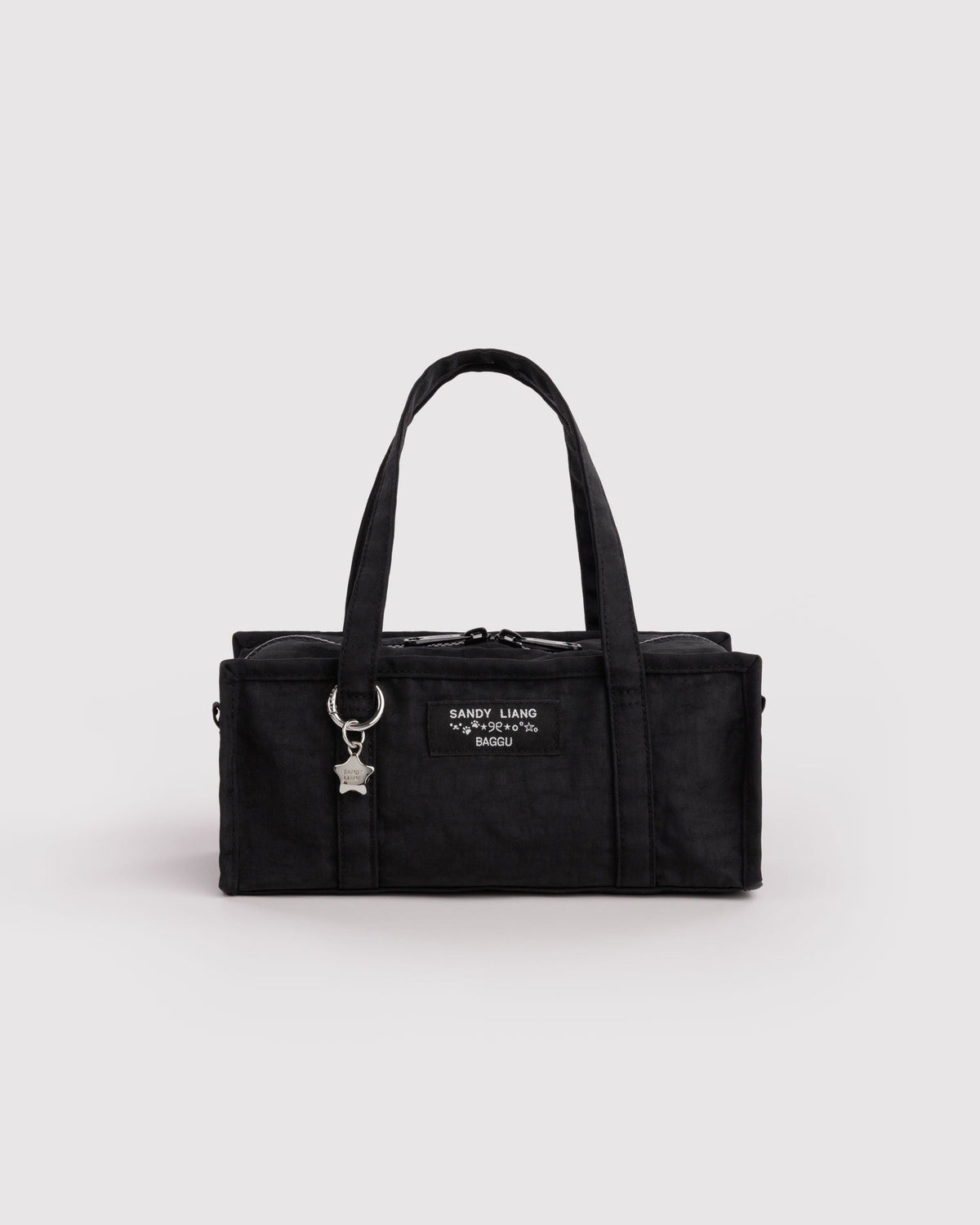Mini Nylon Market Bag - Black