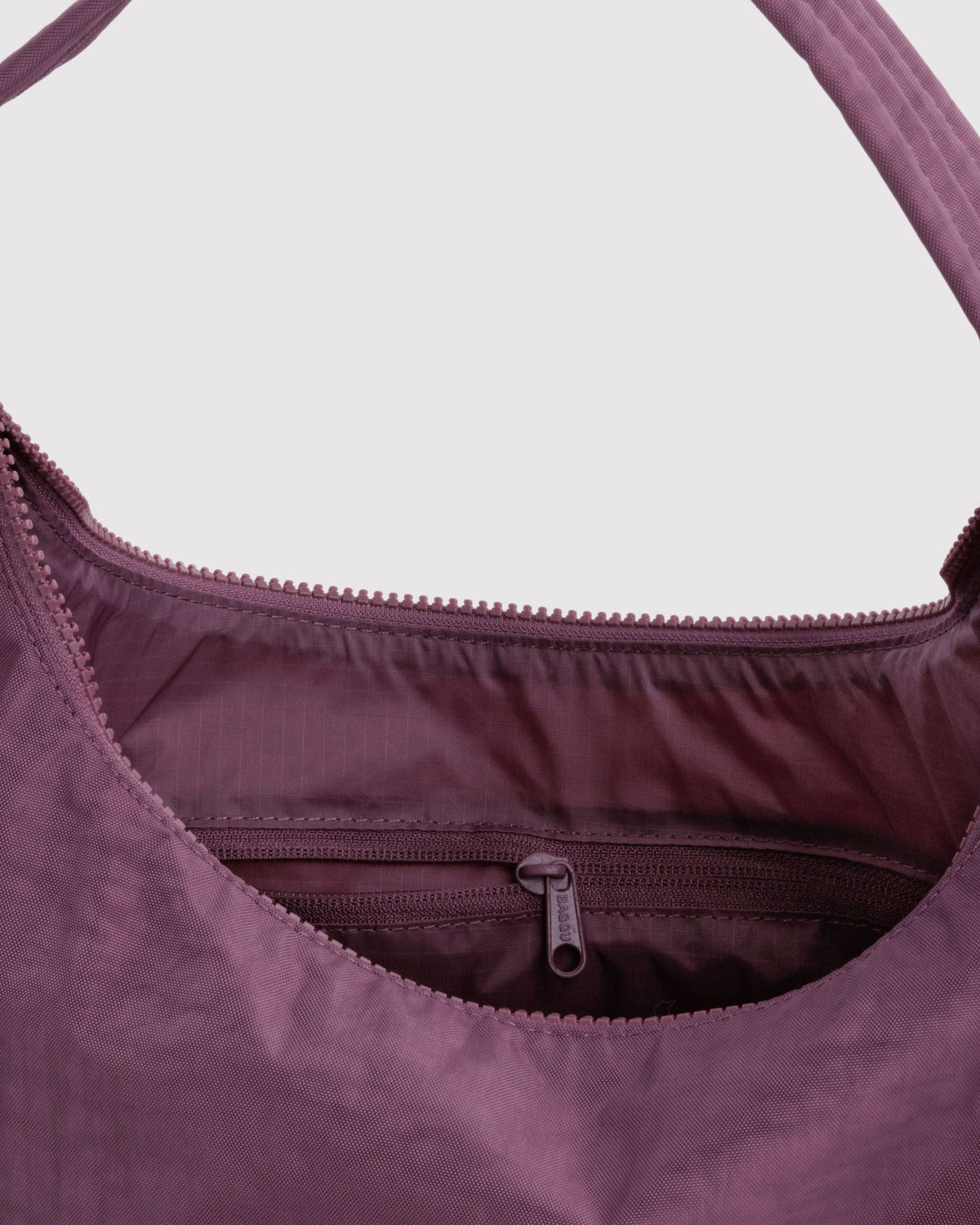 Nylon Shoulder Bag - Wild Plum