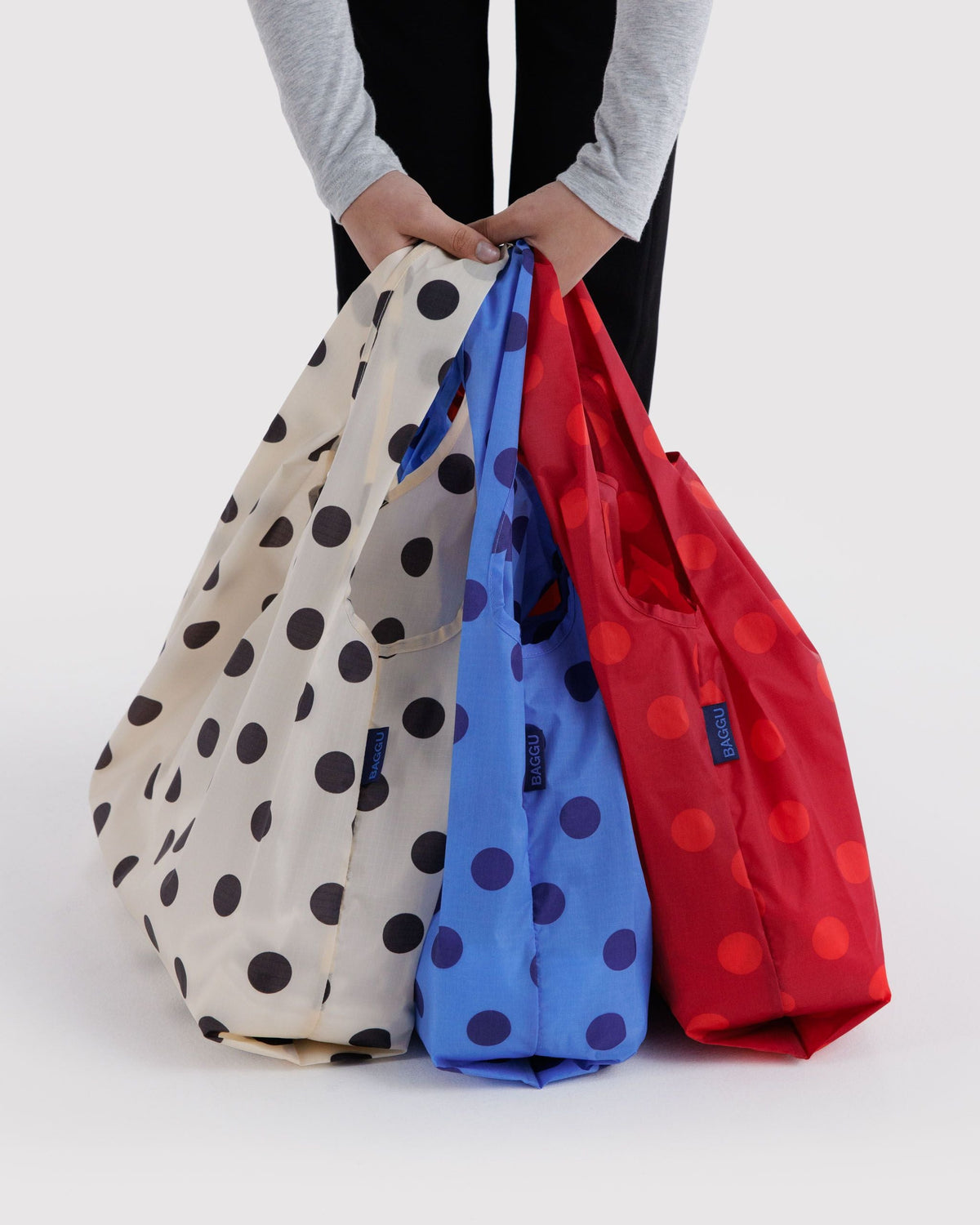 Standard Baggu Set of 3 - Polka Dot Mix