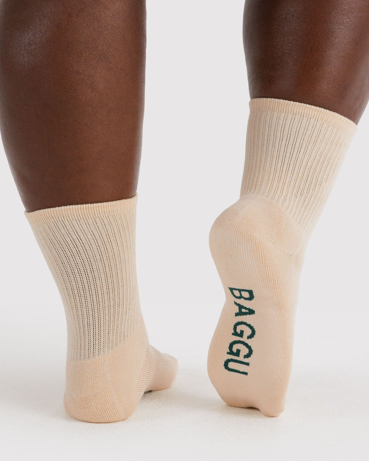Ribbed Sock - Ecru
