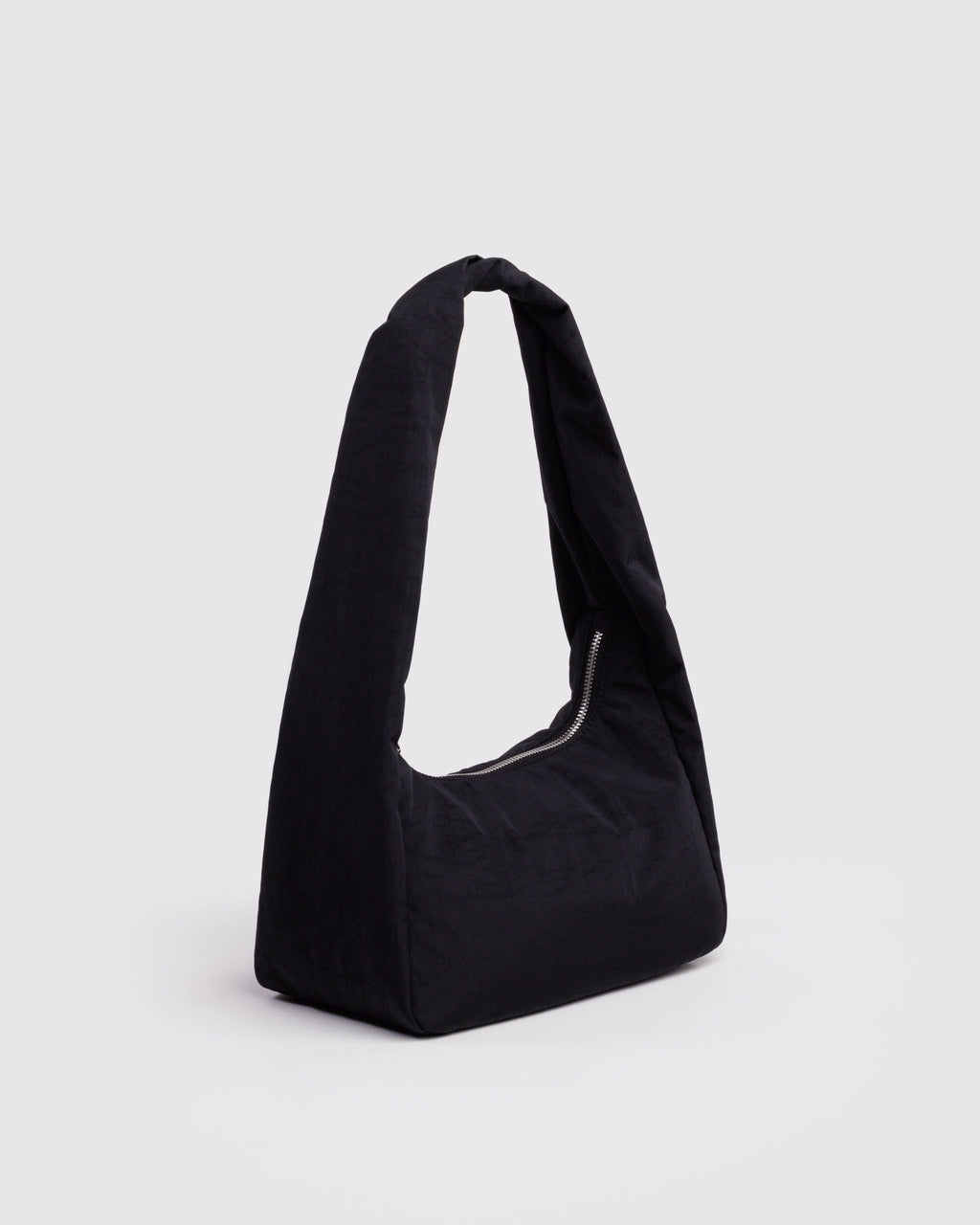 Small Nylon Meringue Bag - Black
